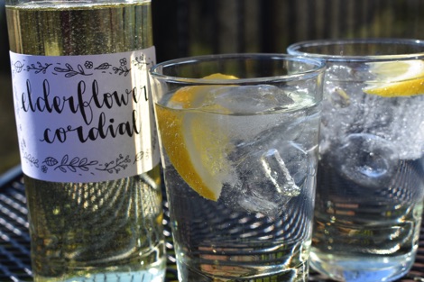 Elderflower cordial